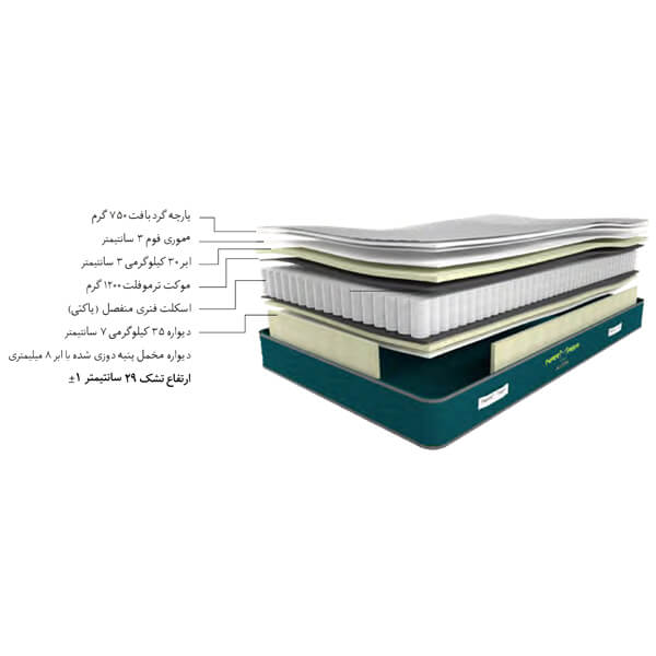 تشک نرم آسا آلتین | طبی فنر منفصل